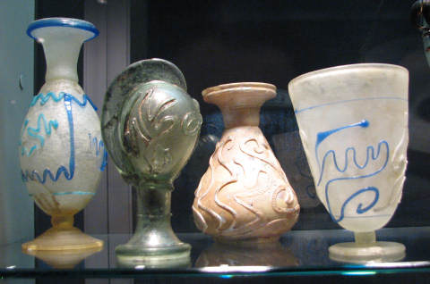 old glass jars