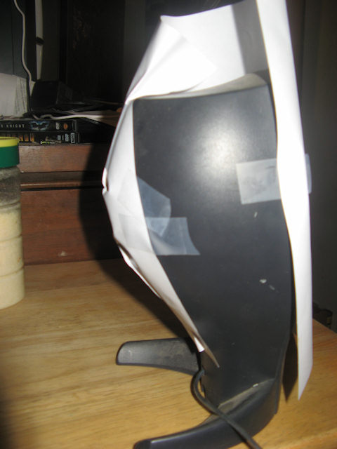 speaker with a darted cover