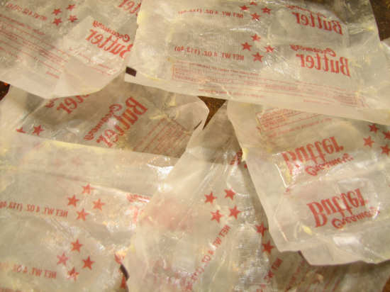 butter wrappers