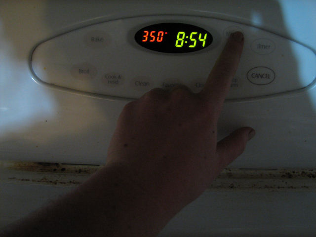 preheat oven